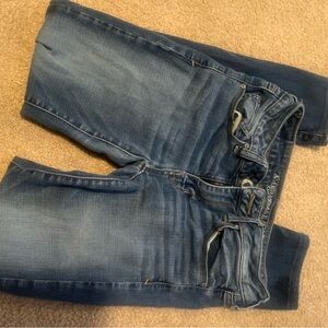 Skinny Jeans with Subtle Fading